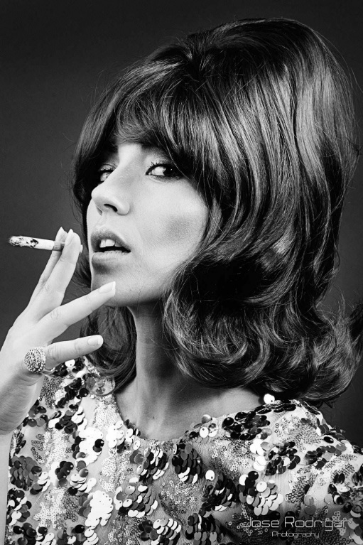 #2 Women With Bangs Smoking Cigarettes !!!! — 56