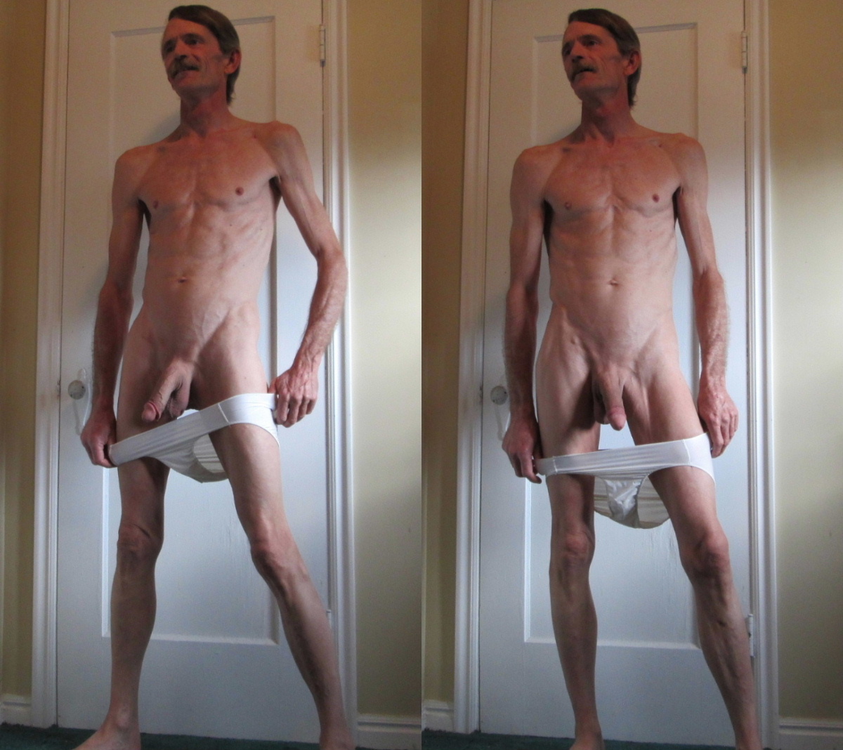 Bareback in Panties Ass Fuck and Cock Play — 9