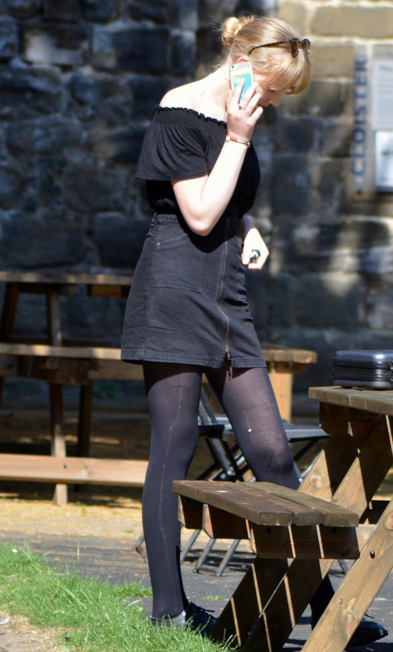 Street/public pantyhose 02 — 35