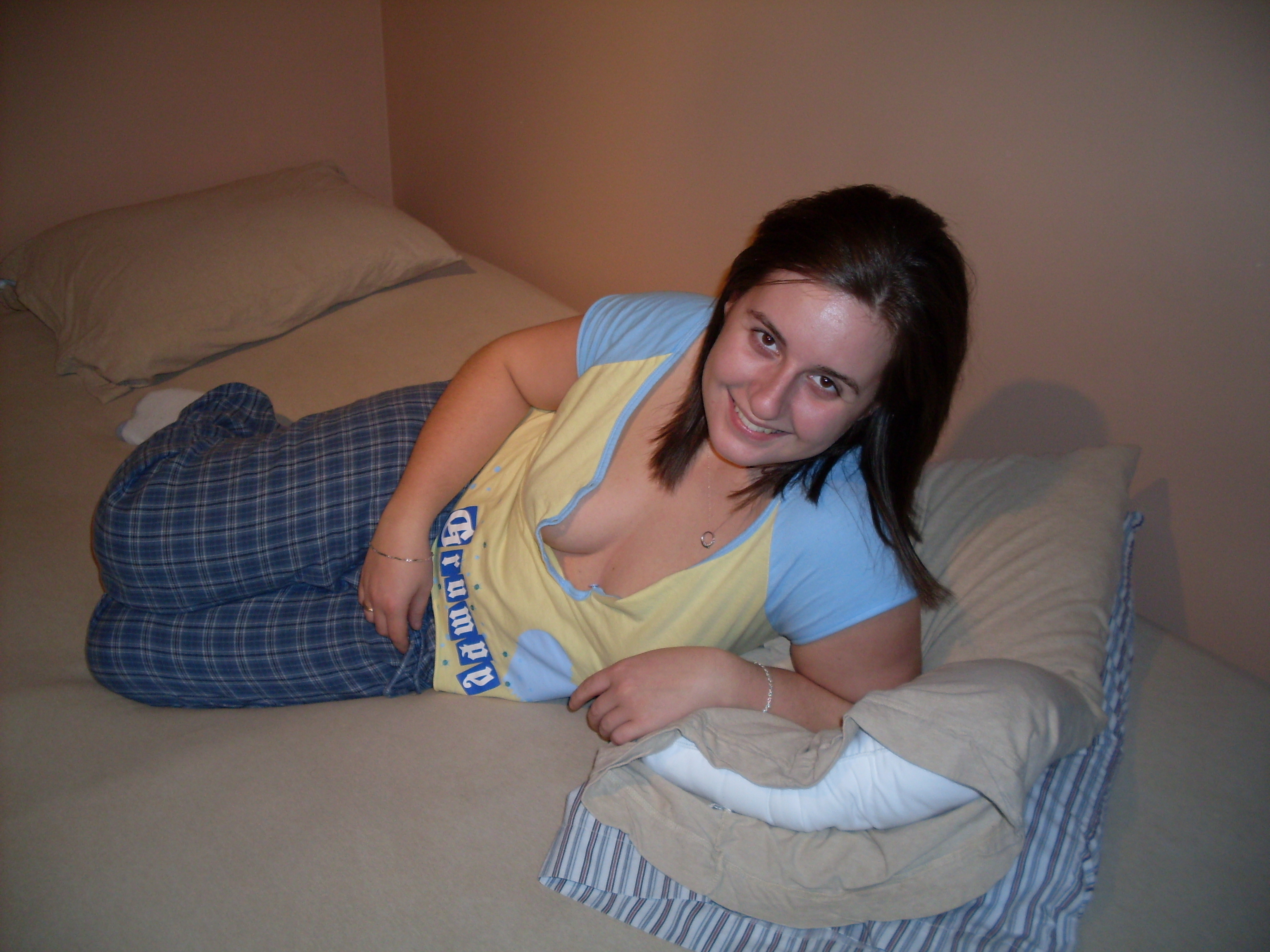 Working up the courage, PJ Party. — 13