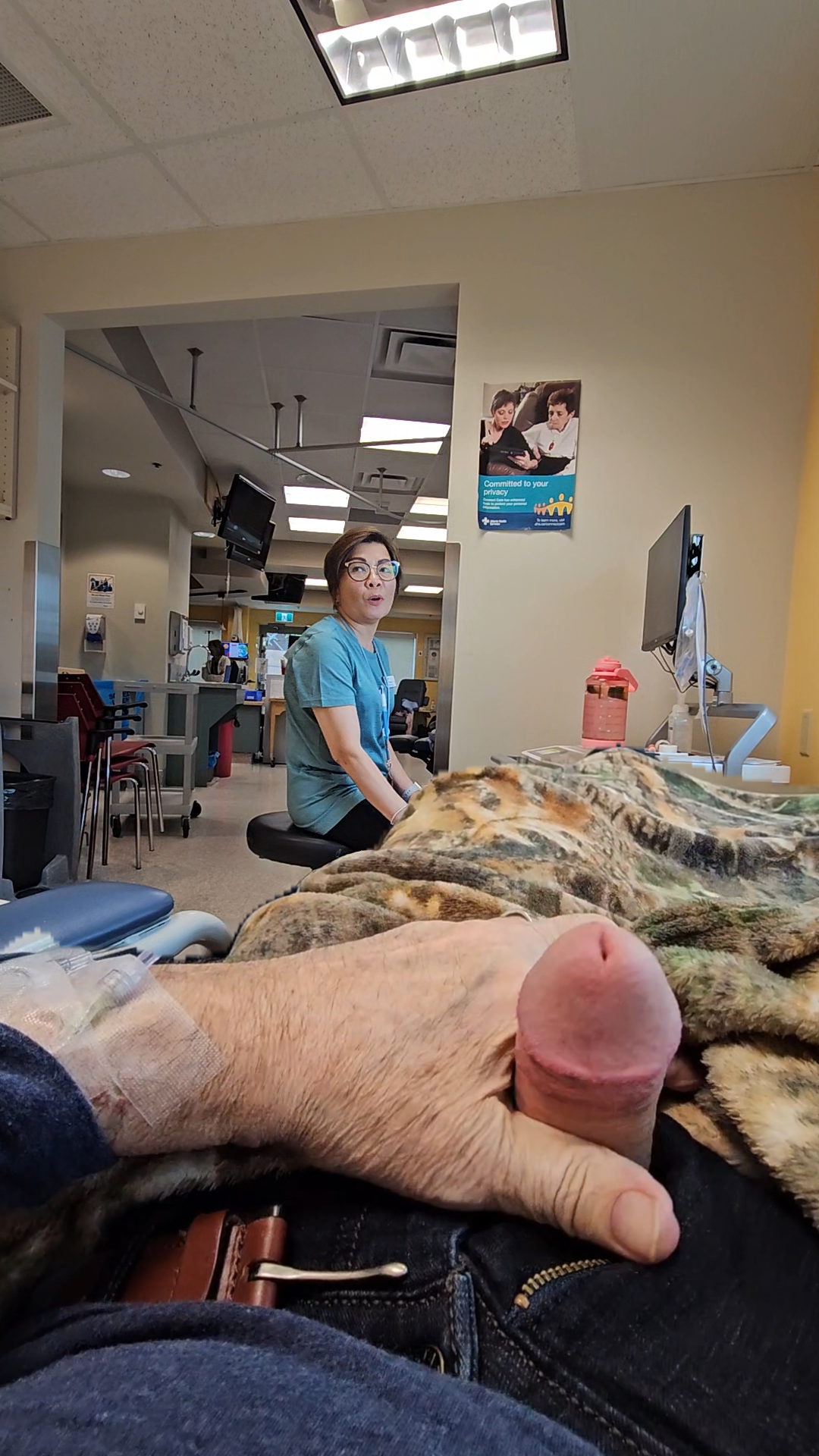 Nurse teen dickflash hospital — 27