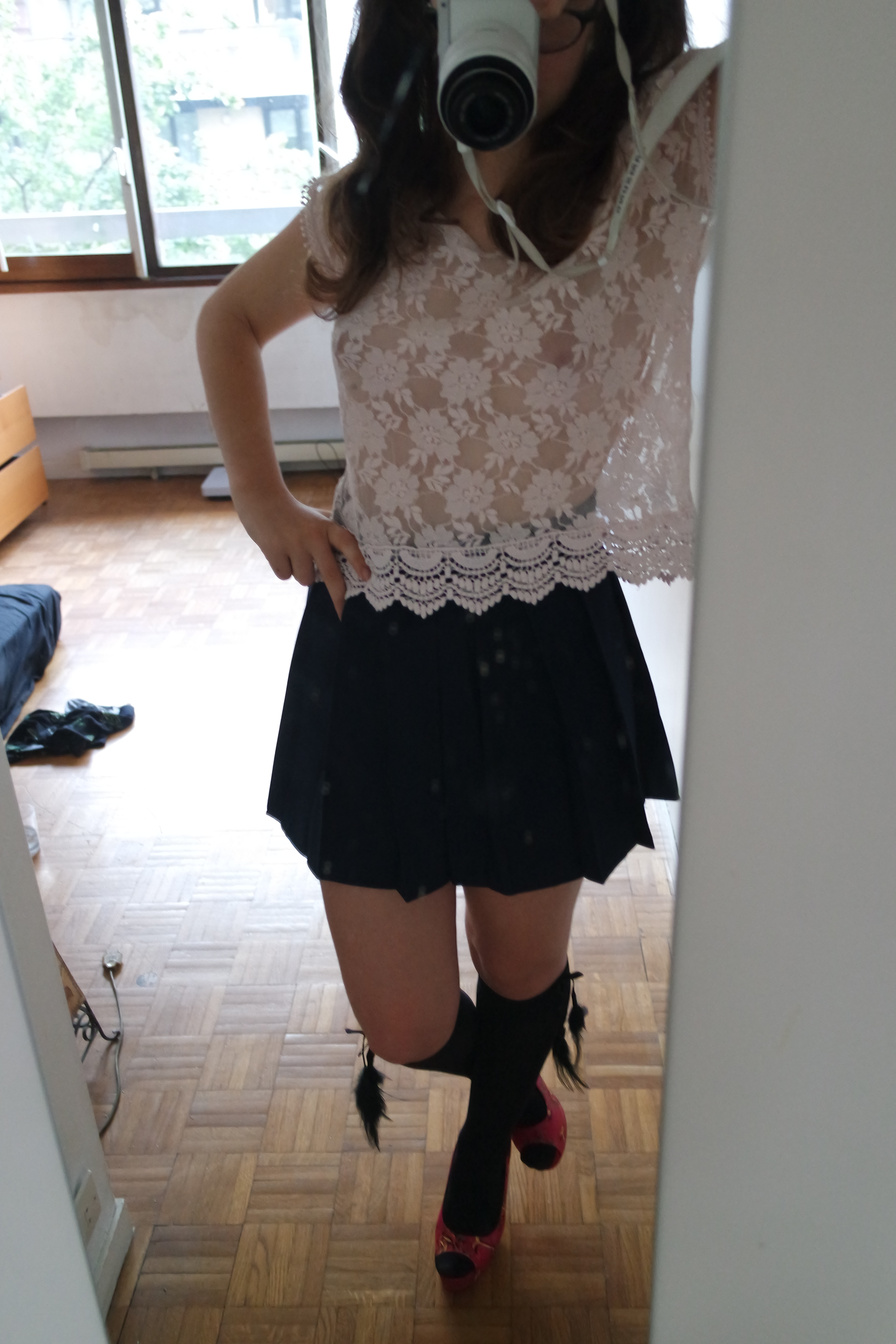 Hairy French College Girl — 13