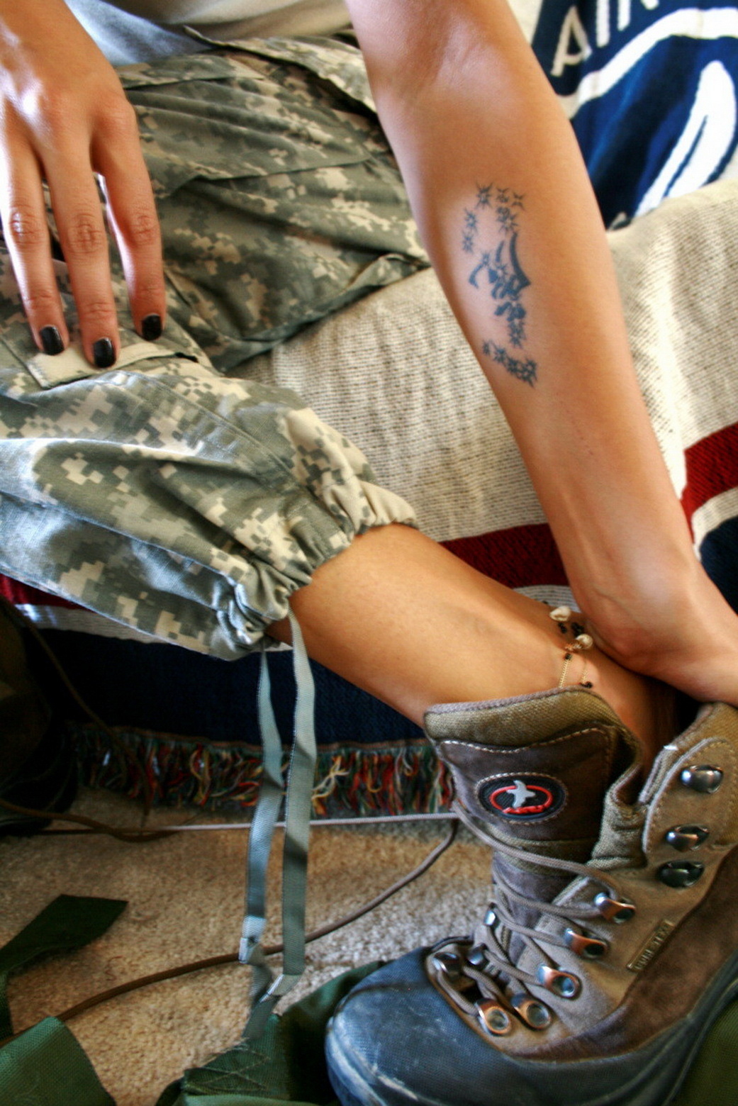 Hot Black Military Woman — 28
