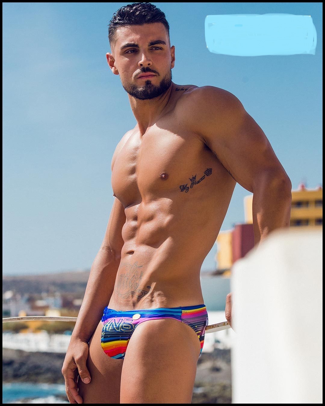Hunks in skimpy trunks — 11