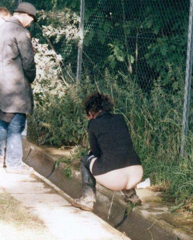 Peeing Outside Butts — 34